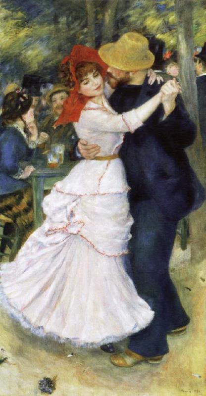 Pierre-Auguste Renoir Dance at Bougival France oil painting art